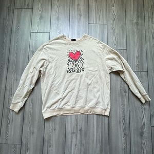 Keith Haring H&M crewneck